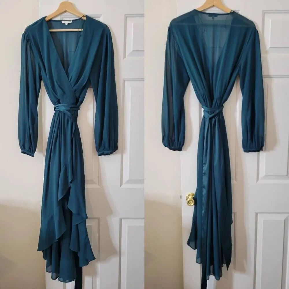 Baltic Born Teal Maxi Dress